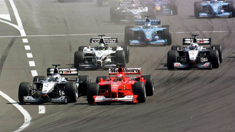 Illustration for article titled A Brief Photographic History Of Michael Schumacher's Racing Career